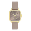 Γυναικείο ρολόι OOZOO Taupe Leather Strap C11612
