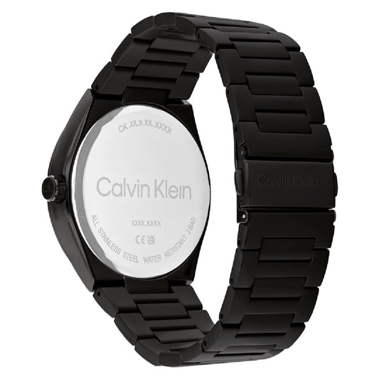 Calvin Klein Distinguish Black Stainless Steel Bracelet