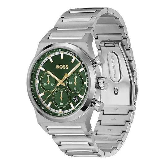 Hugo Boss Candor Chronograph Silver Stainless Steel Bracelet