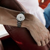 LeDom Bliss Silver Stainless Steel Bracelet