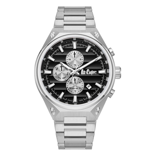 Lee Cooper Multifunction Silver Stainless Steel Bracelet