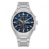 Lee Cooper Multifunction Silver Stainless Steel Bracelet