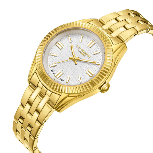 Lee Cooper Gold Stainless Steel Bracelet