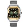 Le Dom Vanguard Silver Stainless Steel Bracelet