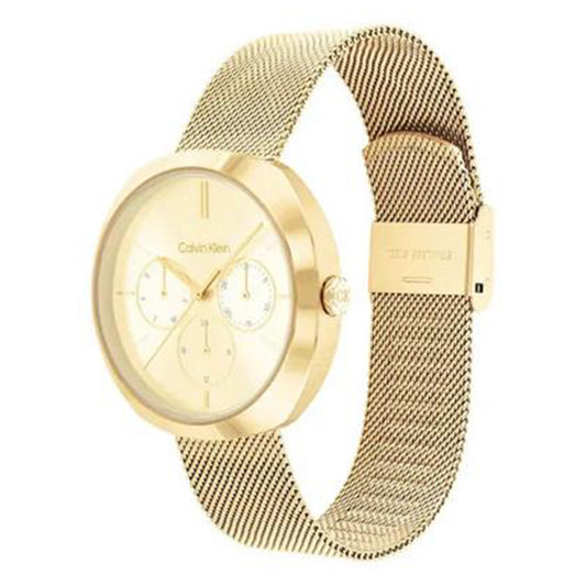 Calvin Klein Shape Multifunction Gold Stainless Steel Bracelet