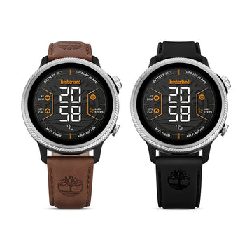 Timberland Trail Force S1 Smartwatch Brown Leather Strap Box Set