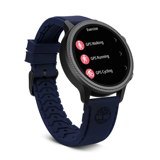 Timberland Trail Force S1 Smartwatch Blue Silicone Strap