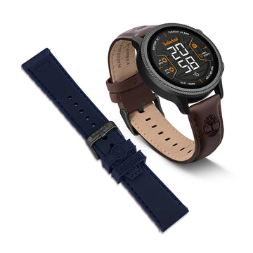 Timberland Trail Force S1 Smartwatch Brown Leather Strap Box Set