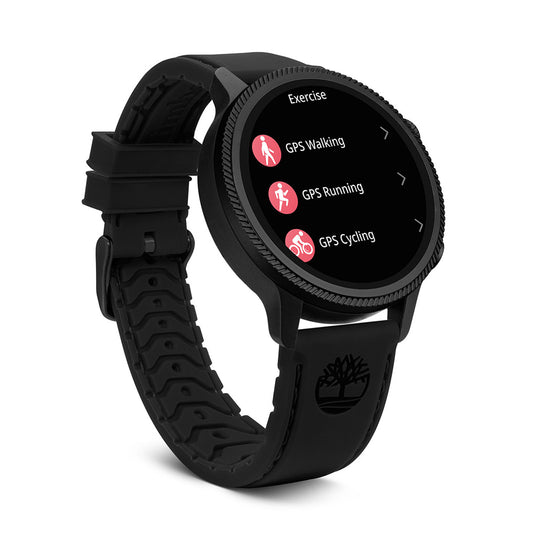 Timberland Trail Force S1 Smartwatch Black Silicone Strap