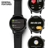 Timberland Trail Force S1 Smartwatch Black Silicone Strap