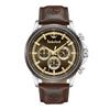Timberland Bernardston Chronograph Brown Leather Strap