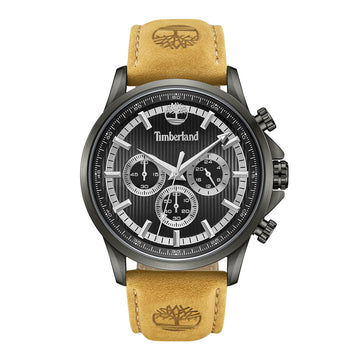 Timberland Bernardston Chronograph Brown Leather Strap