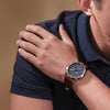Timberland Campton Brown Leather Strap