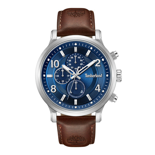 Timberland Driscoll Multifunction Brown Leather Strap