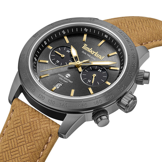 Timberland Raynham Brown Leather Strap