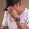 Timberland Raynham Brown Leather Strap
