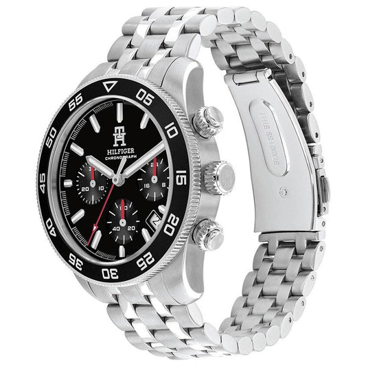 Tommy Hilfiger Chronograph Silver Stainless Steel Bracelet
